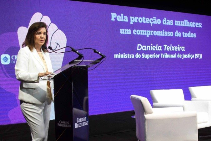 Ministra do STJ Daniela Teixeira no CB.Debate Ministra do STJ Daniela Teixeira no CB.Debate
