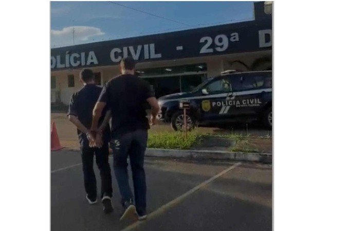 Homem foi detido dentro de academia - (crédito: PCDF/Divulgação) Homem foi detido dentro de academia - (crédito: PCDF/Divulgação)