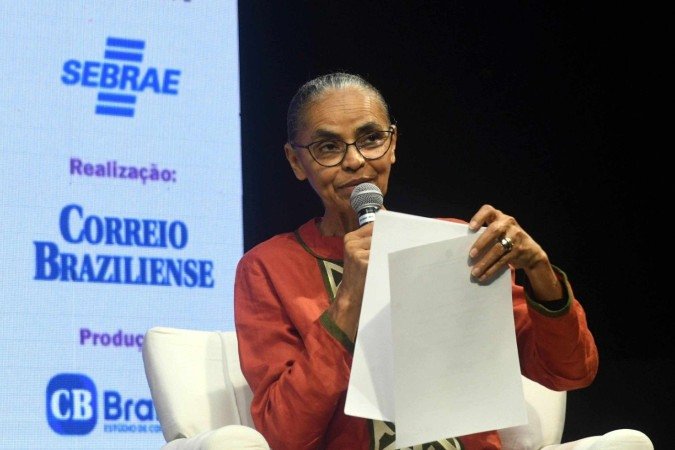 Ministra Marina Silva no CB.Debate Ministra Marina Silva no CB.Debate