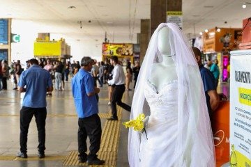 Estande funcionará de segunda a sexta-feira, das 7h30 às 16h, até março - (crédito: Jhonatan Vieira/Sejus-DF) Estande funcionará de segunda a sexta-feira, das 7h30 às 16h, até março - (crédito: Jhonatan Vieira/Sejus-DF)