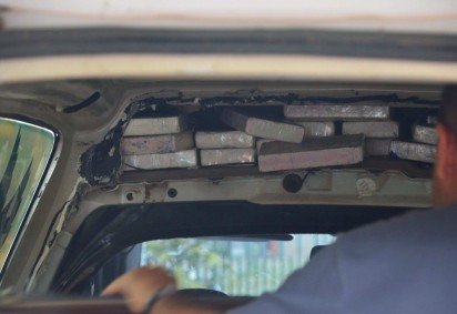 Em ação conjunta, Polícia Federal apreende cerca de 40 kg de cocaína -  (crédito: Divulgação/PF) -Em ação conjunta, Polícia Federal apreende cerca de 40 kg de cocaína -  (crédito: Divulgação/PF)