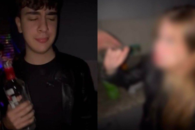 Agressor de adolescente forçou jovem menor de idade a ingerir bebida alcoólica - (crédito: Material cedido ao Correio) Agressor de adolescente forçou jovem menor de idade a ingerir bebida alcoólica - (crédito: Material cedido ao Correio)