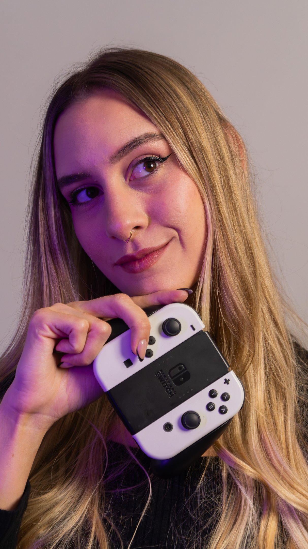 Zoey cresceu longe da imagem cl&aacute;ssica do videogame como centro da inf&acirc;ncia. 