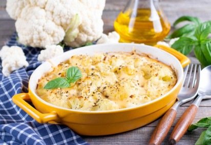 Couve-flor gratinada (Imagem: Ahanov Michael | Shutterstock) -  (crédito: EdiCase) -Couve-flor gratinada (Imagem: Ahanov Michael | Shutterstock) -  (crédito: EdiCase)