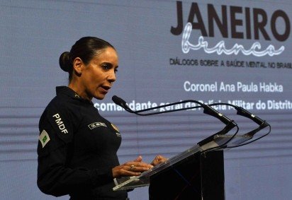 Coronel Ana Paula - Janeiro Branco -  (crédito: ED ALVES/CB/D.A Press) -Coronel Ana Paula - Janeiro Branco -  (crédito: ED ALVES/CB/D.A Press)