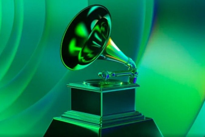 <p>Os vencedores do Grammy levam pra casa a icônica estatueta que tem formato de um gramofone antigo.</p>
- (crédito: Divulgação/The Recording Academy) <p>Os vencedores do Grammy levam pra casa a icônica estatueta que tem formato de um gramofone antigo.</p>
- (crédito: Divulgação/The Recording Academy)
