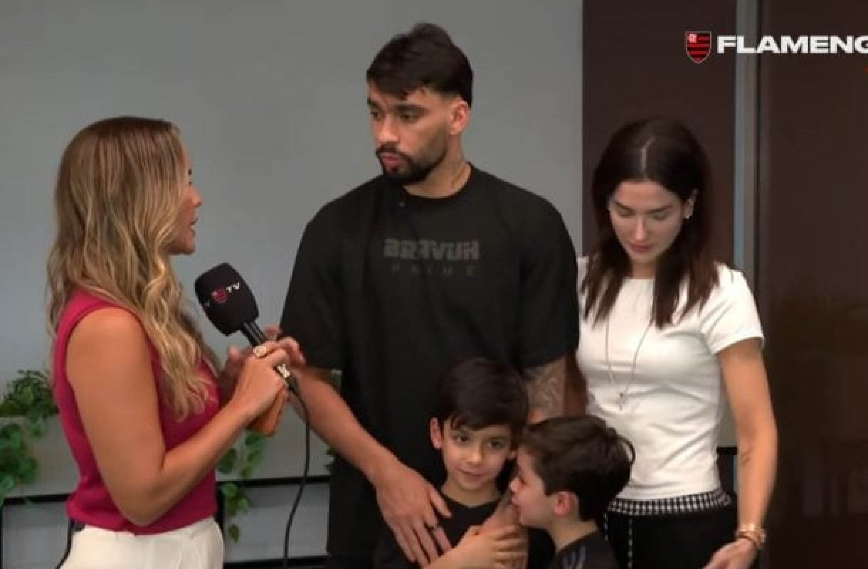 Lucas Paquetá decidiu retornar para o Flamengo - (crédito: Foto: Reprodução/Flamengo TV) Lucas Paquetá decidiu retornar para o Flamengo - (crédito: Foto: Reprodução/Flamengo TV)