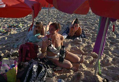 Grandes eventos, como o show de Lady Gaga no Rio, atraíram turistas ao Brasil -  (crédito: DANIEL RAMALHO/AFP via Getty Images) -Grandes eventos, como o show de Lady Gaga no Rio, atraíram turistas ao Brasil -  (crédito: DANIEL RAMALHO/AFP via Getty Images)