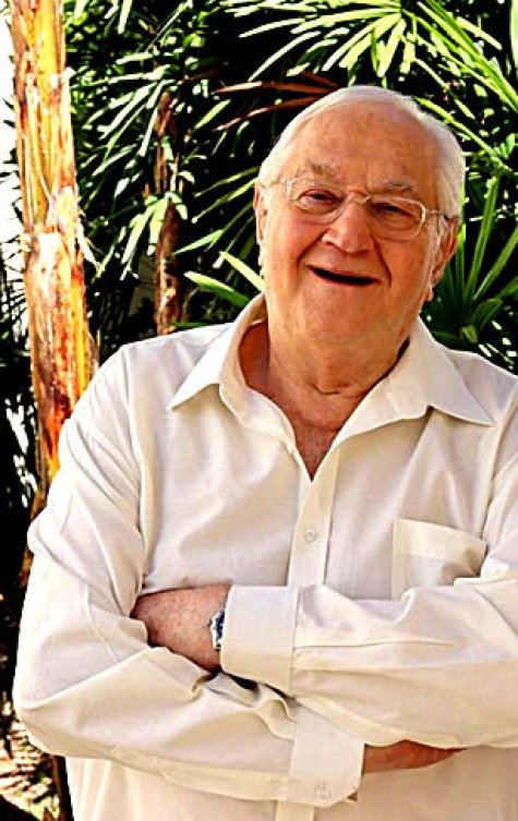 O jornalista Boris Casoy, de 85 anos -  (crédito: Reprodução do site antenalove.com.br/noticia)