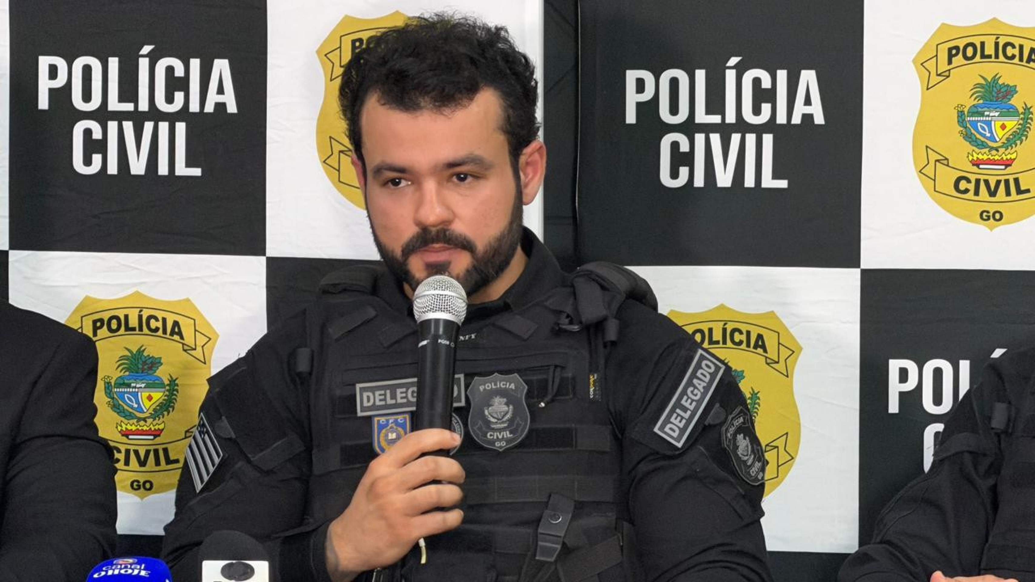 Delegado Andr&eacute; Barbosa, titular do GIH de Caldas Novas, presidente da investiga&ccedil;&atilde;o