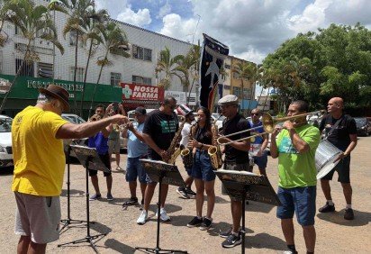 Suvaco da Asa celebra 20 anos e faz esquenta para bloco que sai no próximo sábado -  (crédito: Isabela Berrogain/DA/CB Press) -Suvaco da Asa celebra 20 anos e faz esquenta para bloco que sai no próximo sábado -  (crédito: Isabela Berrogain/DA/CB Press)
