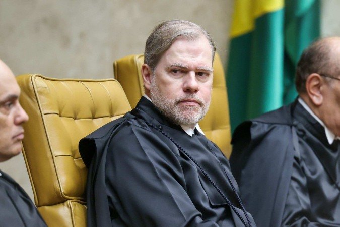 Sessão Solene de Abertura do Ano Judiciário de 2026.
Ministro Dias Toffoli. -  (crédito:  Gustavo Moreno/STF.)