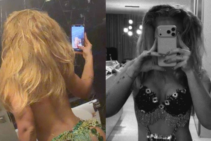 Descabelada, Virginia surge com calombo na testa e relata perrengue na Grande Rio - (crédito: Reprodução/Instagram) Descabelada, Virginia surge com calombo na testa e relata perrengue na Grande Rio - (crédito: Reprodução/Instagram)