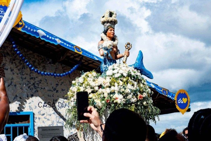 Orixá das águas profundas, Iemanjá é símbolo do cuidado, geração, da nutrição emocional e da proteção (Imagem: jesper Sohof | Shutterstock) -  (crédito: EdiCase)