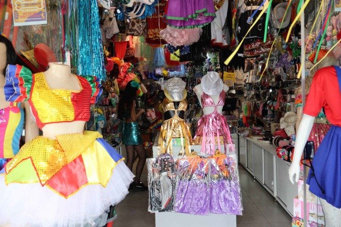 Loja no Sudoeste espera aumento de 20% nas vendas deste ano em relação a 2025 -  (crédito: Fotos:  Bruna Gaston CB/DA Press)