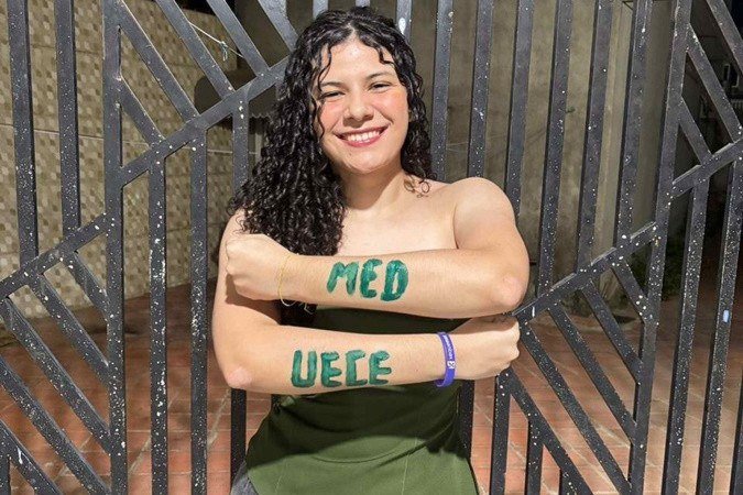 Kaylane afirma que a conquista dela foi construída por muitas mãos -  (crédito: Arquivo Pessoal)