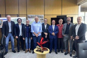 Encontro ocorreu no Palácio do Buriti nesta terça-feira (3/2) -  (crédito: Material cedido ao Correio)