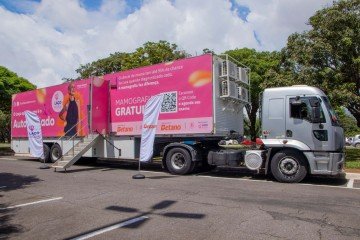 Carreta oferece exames gratuito de mamografia -  (crédito: Divulgação)