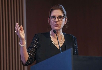 Ministra Maria Elizabeth Rocha sobre julgamento da perda dos postos e patentes de militares -  (crédito:  Joédson Alves/Agência Brasil) -Ministra Maria Elizabeth Rocha sobre julgamento da perda dos postos e patentes de militares -  (crédito:  Joédson Alves/Agência Brasil)