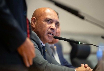 Wellington Luiz durante a sessão de abertura dos trabalhos legislativos -  (crédito: Andressa Anholete/Agência CLDF) -Wellington Luiz durante a sessão de abertura dos trabalhos legislativos -  (crédito: Andressa Anholete/Agência CLDF)