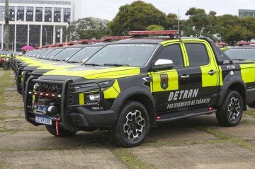 GDF entrega 167 viaturas ao Detran-DF -  (crédito: Paulo H Carvalho/Ag&ecirc;ncia Bras&iacute;lia)