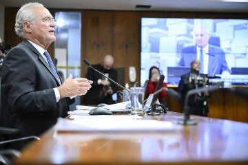 Presidente da CAE, senador Renan Calheiros (MDB-AL) -  (crédito: Andressa Anholete/Agência Senado)