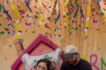 "Carnaval bom &eacute; aquele em que o animal volta para casa tranquilo, hidratado e bem", comenta tutora B&aacute;rbara Gazzoli -  (crédito: Arquivo pessoal)