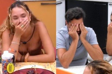 BBB 26:Sarah expõe pedido sexual do ex e é detonada pelo público -  (crédito: TV Globo)