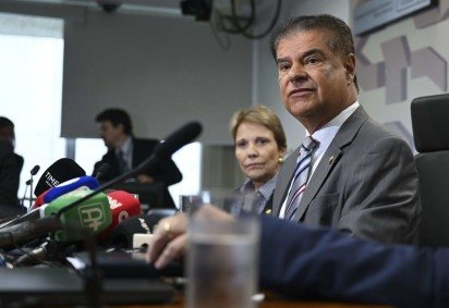 O presidente da Comissão de Relações Exteriores (CRE), do Senado, Nelsinho Trad (PSD-MS), concedeu entrevista coletiva para detalhar grupo de trabalho do Acordo Mercosul-UE. -  (crédito: Saulo Cruz/Agência Senado) -O presidente da Comissão de Relações Exteriores (CRE), do Senado, Nelsinho Trad (PSD-MS), concedeu entrevista coletiva para detalhar grupo de trabalho do Acordo Mercosul-UE. -  (crédito: Saulo Cruz/Agência Senado)