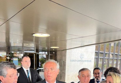 A declaração foi dada na saída da reunião de um grupo de parlamentares com Galípolo, em Brasília -  (crédito: Vanilson Oliveira/CB/D.A Press) -A declaração foi dada na saída da reunião de um grupo de parlamentares com Galípolo, em Brasília -  (crédito: Vanilson Oliveira/CB/D.A Press)