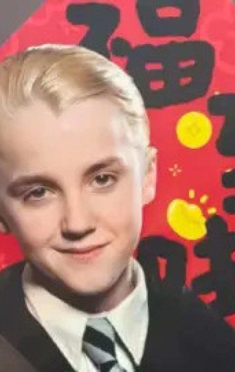 Draco Malfoy tomou o lugar de símbolos tradicionais nas celebrações chinesas -  (crédito: Reprodução )