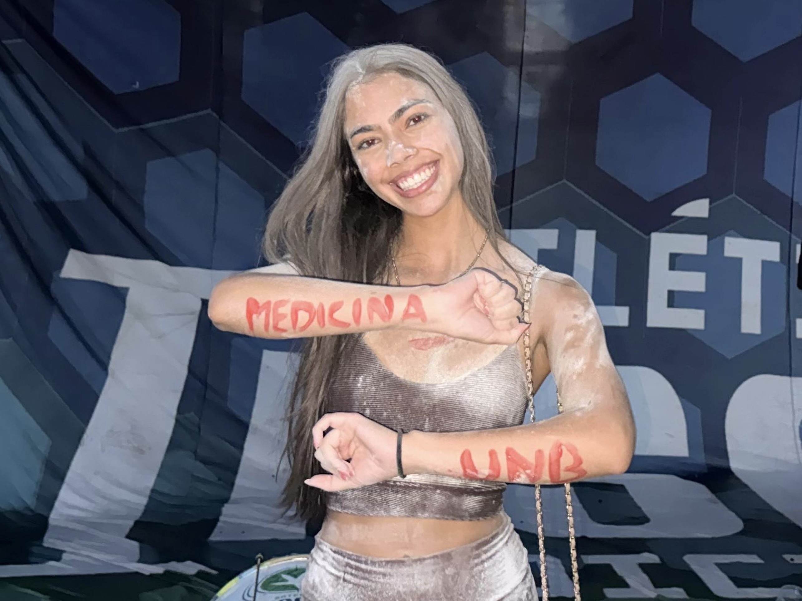 Ana Clara Bruzzeguez, terceira colocada no vestibular tradicional da Universidade de Bras&iacute;lia (UnB) para o curso de medicina