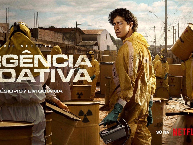 Minissérie brasileira Emergência Radioativa -  (crédito: Divulgação Netflix)