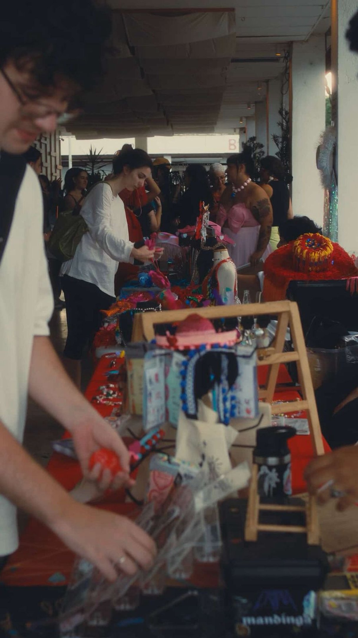 Feira de carnaval com curadoria de Ant&ocirc;nio Sousa, que comanda o perfil @mapasdeafeto 