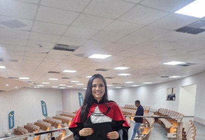 Formatura de direito de Darilene Rocha de carvalho -  (crédito: Arquivo Pessoal)