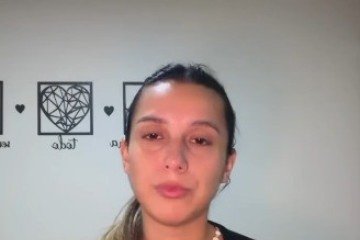 Justiça aceitou denúncia do MP, decretou prisão preventiva e a argentina Agostina Páez, acusada de injúria racial publicou vídeo após o ocorrido -  (crédito: Reprodu&ccedil;&atilde;o/Redes sociais)