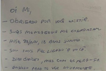 Jair Bolsonaro agradece à esposa 