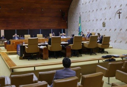  Sess..o plen..ria do STF ...Foto: Rosinei Coutinho/STF
     -  (crédito: Rosinei Coutinho / STF)