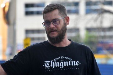 Para Flávio Fleury, tio de Rodrigo, a briga foi planejada -  (crédito: Ed Alves/CB/D.A Press)