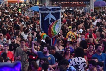 O bloco Suvaco da Asa, ao longo de 20 anos, j&aacute; fez at&eacute; casamentos -  (crédito:  Ed Alves/CB/D.A Press)