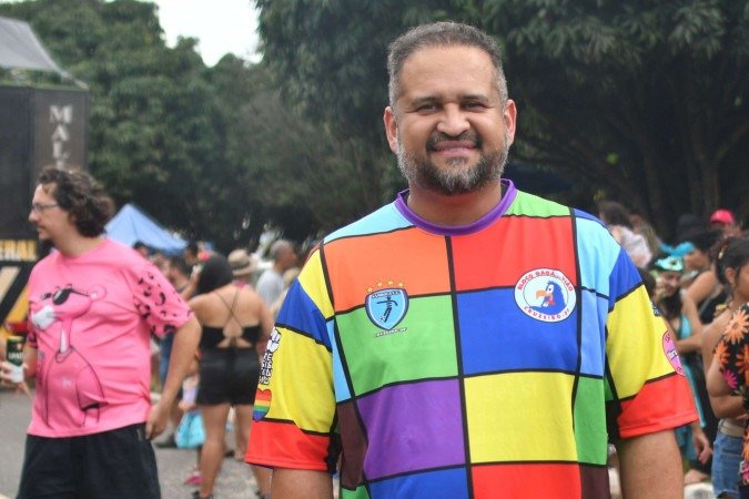  Carnaval 2026. Bloco Desodorante do Suvaco. Na foto, Gustavo Aires. 