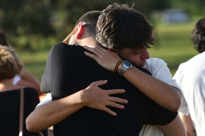 Amigos despediram-se de Rodrigo nesse domingo (8/2)