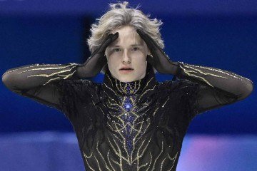 Ilia Malinin: excelência na patinação -  (crédito: WANG Zhao / AFP)