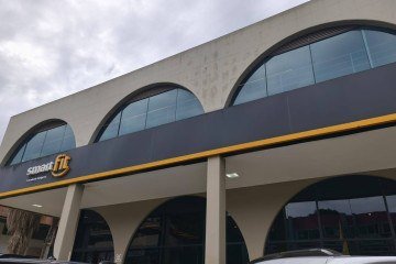 Portas da academia foram fechadas, ontem, em respeito ao aluno. A Smart Fit emitiu uma nota informando que ele foi prontamente atendido -  (crédito: Luiz Fellipe Alves/CB/DA Press)