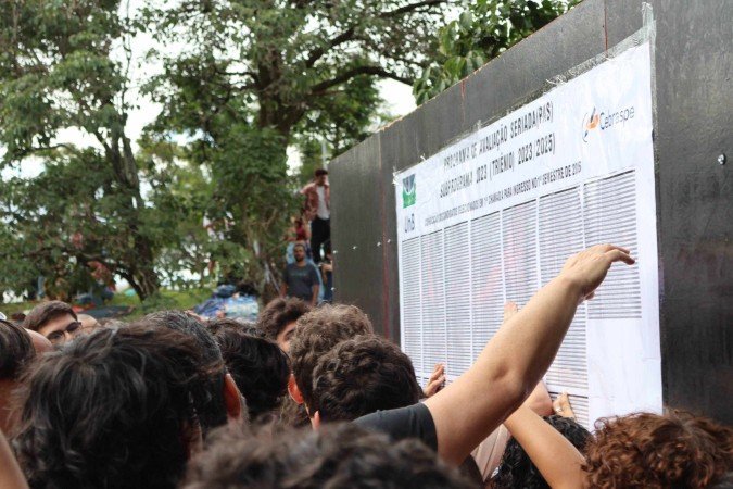 List&atilde;o do PAS &eacute; divulgado -  (crédito:  Bruna Gaston  CB/DA Press)