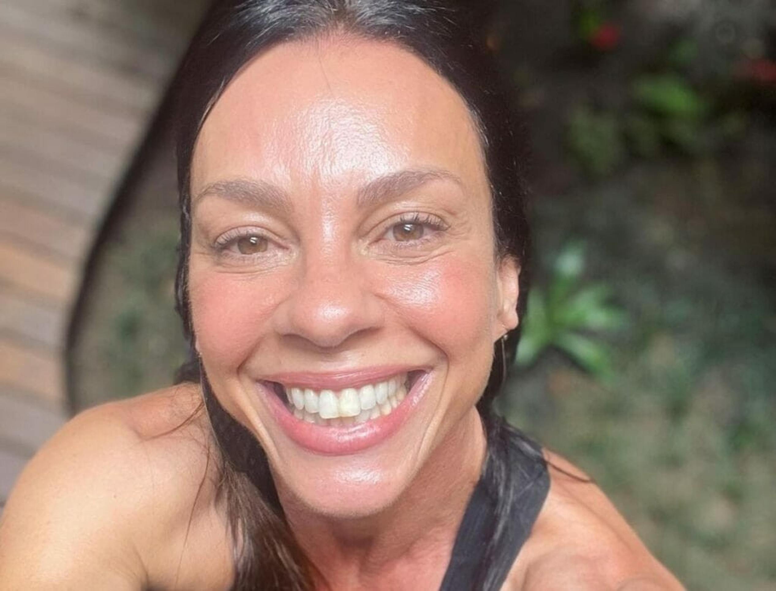 Carla Marins relata impactos sofridos com a menopausa -  (crédito: Observatorio dos Famosos)