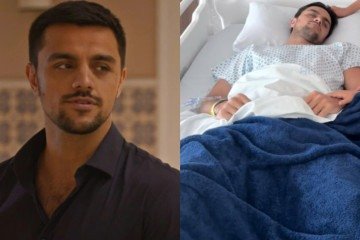 Felipe Simas passa por cirurgia e motivo doloroso vem à tona -  (crédito: TV Globo/Instagram)