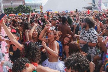 Bloco das Montadas atrai milhares de foliões -  (crédito: Divulgação)