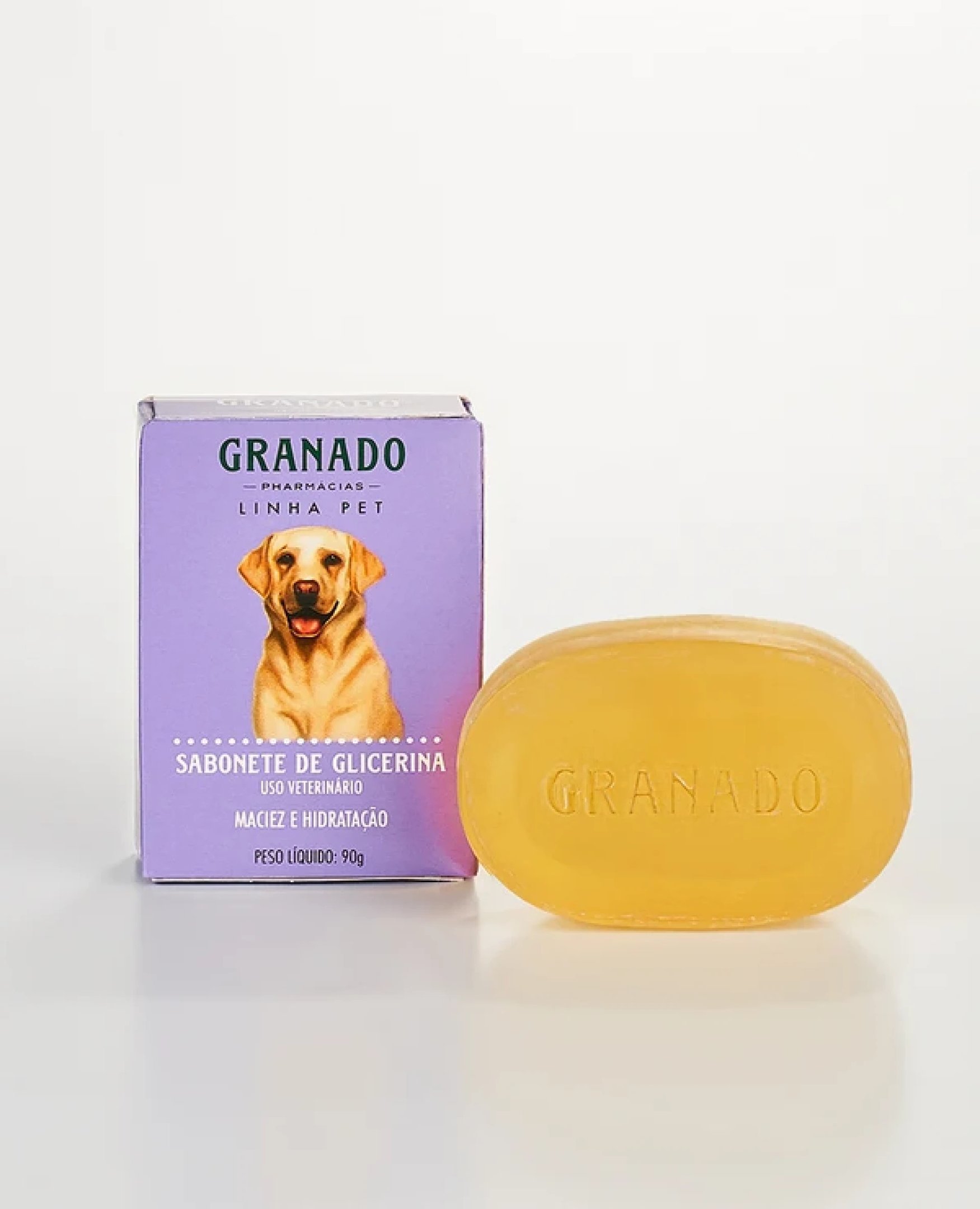 Sabonete pet Granado glicerina 90g (R$ 10,50)