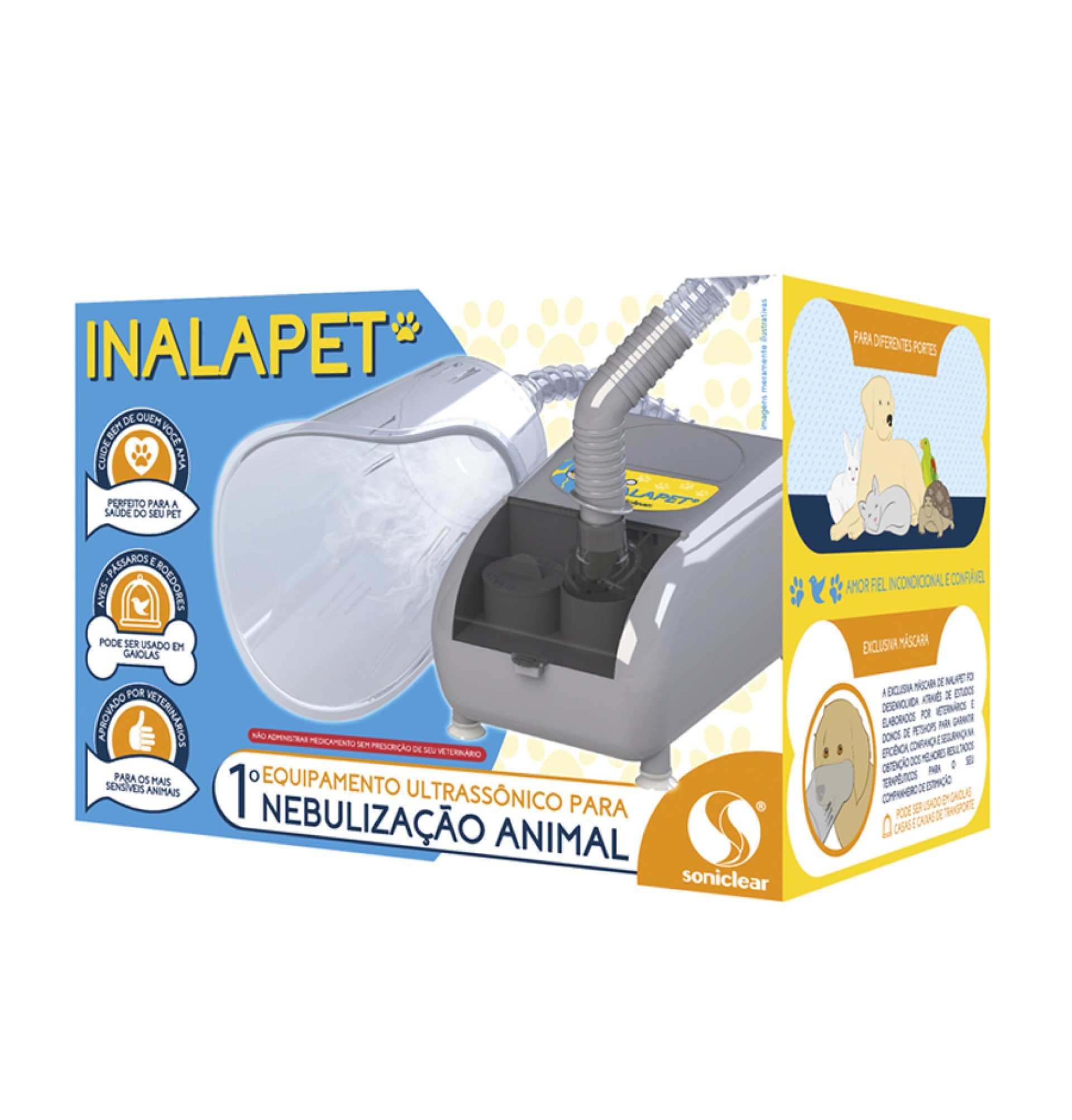 Inalapet Soniclear para pequenos animais de companhia (R$ 289,00) 